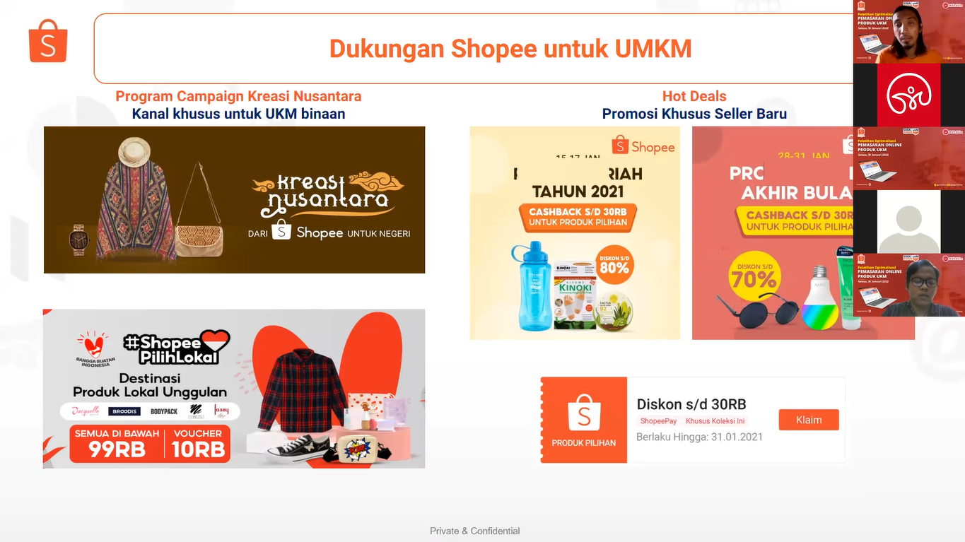 Kolaborasi Hebat Meravi EO Bersama Shopee Untuk Optimalisasi Pemasaran Online Produk UKM Lokal!